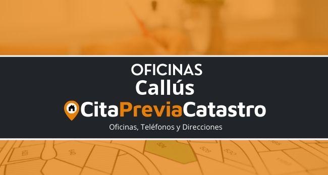 Oficina Catastral de Callús Oficina del Catastro en Callús