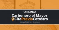 oficina catastral Carbonero el Mayor