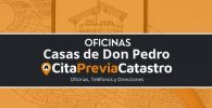 oficina catastral Casas de Don Pedro