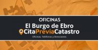 oficina catastral El Burgo de Ebro