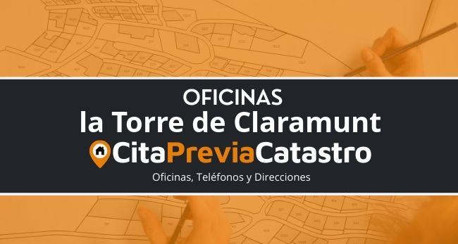 Oficina Catastral de la Torre de Claramunt Oficina del Catastro en la Torre de Claramunt