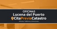 oficina catastral Lucena del Puerto