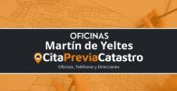 oficina catastral Martín de Yeltes