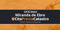 oficina catastral Miranda de Ebro