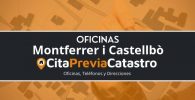 oficina catastral Montferrer i Castellbò