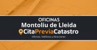 oficina catastral Montoliu de Lleida