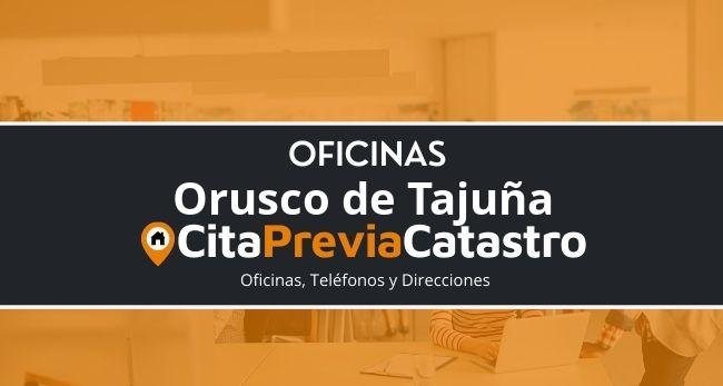 Oficina Catastral de Orusco de Tajuña Oficina del Catastro en Orusco de Tajuña