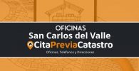 oficina catastral San Carlos del Valle