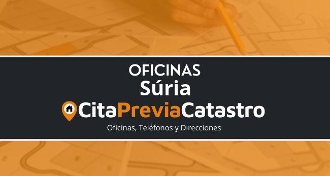 Oficina Catastral de Súria Oficina del Catastro en Súria