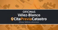 oficina catastral Vélez-Blanco